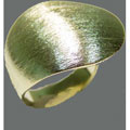 Handcrafted Goldplated Ring (Brazil)