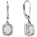 14k White Gold 1/3ct TDW Diamond Earrings (H-I, SI2-I1)