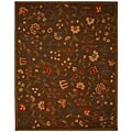 Hand-tufted Looped Carmen Wool Rug (6' x 9')