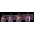 Crackle Glass 4-light Vanity