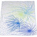 Hermes Women's Blue/ White Silk Scarf