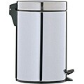 Stainless Steel 3-quart Step Open Trash Can