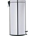 Stainless Steel 31.5-quart Step Open Trash Can
