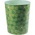 3D Mint Ring Holographic Wastebasket