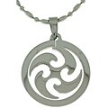 Stainless Steel Tribal Wind Necklace