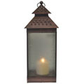 Pagoda Clear Glass Lantern (Set of 4)