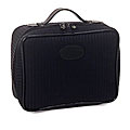 French Black Shadow Lid Opening Toiletry Kit