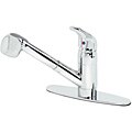 Aqueous Pull Out Chrome Kitchen Faucet