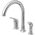 Aqueous High Arc Chrome Kitchen Faucet
