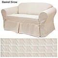 Basket Creme Sofa Slipcover