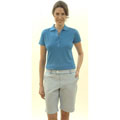 Verdina Women's Seersucker Stripe Bermuda Shorts