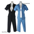 AKC Women's 3-piece Crop Pants Set