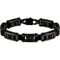 Invicta Men's Elements Black Steel Spiral Bracelet