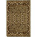 Hand-knotted Sage Wool Rug (9' x 12')