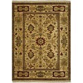 Hand-knotted Magenta Collection Wool Rug (9' x 12')