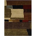 Hand-knotted Magenta Collection Wool Rug (9' x 12')