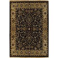 Hand-knotted Magenta Collection Wool Rug (10' x 14')
