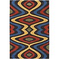 Hand-tufted Zen Collection Wool Rug (5' x 8')