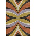 Hand-tufted Contemporary Zen Collection Rug (5' x 8')