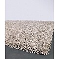 Handmade Recreo Beige Cotton Rug (2'6 x 7'6)
