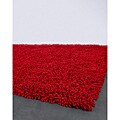 Handmade Recreo Red Cotton Rug (5' x 8')