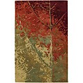 Hand-tufted Contemporary Cuadro Rug (8' x 11')