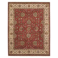 Hand-knotted Nawada Hand-spun Wool Rug (12' x 15')