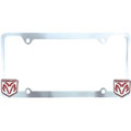 Dodge Ram Chrome License Frame