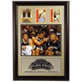 'San Antonio Spurs Pride' Custom Framed Print with Cards