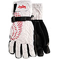 Analog Women's Light Grey Quilted Gloves