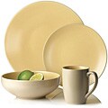 Gibson Paradiso Yellow 32-piece Dinnerware Set