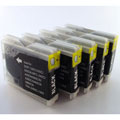 Brother LC-51-BK Black Inkjet Cartridges (Pack of 5)