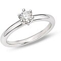14k Gold 1/3ct TDW Diamond Solitaire Engagement Ring (G-H, VS2-SI1)