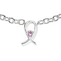 Sterling Silver 'Breast Cancer Awareness' Necklace