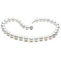 14k Gold South Sea Pearl and 1/3ct TDW Diamond Necklace (8-12mm)