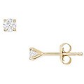 14k Gold 1/4ct TDW Diamond Solitaire Stud Earrings (G-H-I, I1-I2)