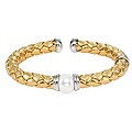 Goldplated Silver Freshwater Pearl Bracelet (11-12 mm)