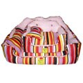 Puppalups Rainbow Print Luxury Pet Bed