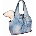Puppalups Denim Tote Pet Carrier