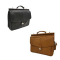 Leather Laptop Briefcase