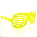 Unisex Yellow Shutter Shades