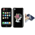 Apple iPhone Girl with Rose Snap-on Case Cover