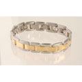 Sabona Executive Brushed Duet Magnetic Bracelet