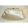 Aspects Crystal Encrusted Satin Clutch