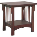 Elegance Espresso Table Stool
