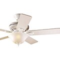 Hunter 52-inch White Ceiling Fan with Light