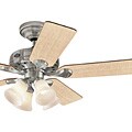 Hunter 52-inch Brushed Nickel 5-blade Fan