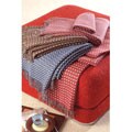 Diamond Italian-made 100 percent Lambswool Throw Blanket
