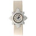 Lucien Piccard Star Collection Tan Satin Watch