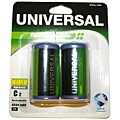 Universal 53202 Rechargeable C Batteries